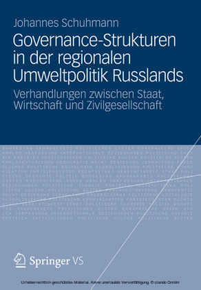 Governance-Strukturen in der regionalen Umweltpolitik Russlands