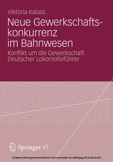 Neue Gewerkschaftskonkurrenz im Bahnwesen main product photo