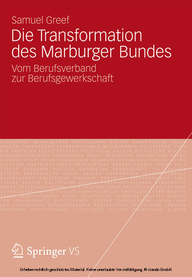 Die Transformation des Marburger Bundes main product photo