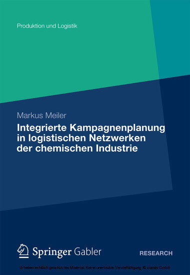 Integrierte Kampagnenplanung in logistischen Netzwerken der chemischen Industrie main product photo