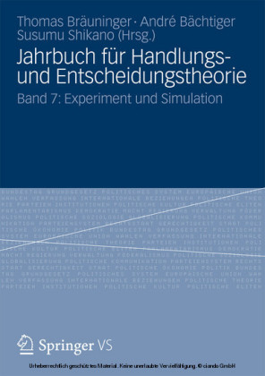 Jahrbuch für Handlungs- und Entscheidungstheorie