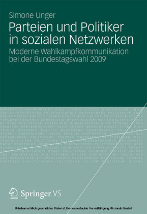 Parteien und Politiker in sozialen Netzwerken