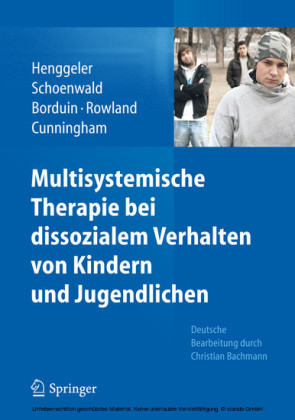 Multisystemische Therapie bei dissozialem Verhalten von Kindern und Jugendlichen