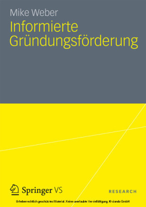 Informierte Gründungsförderung