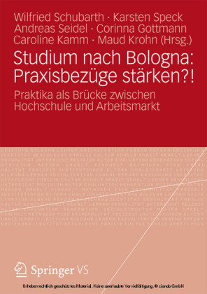 Studium nach Bologna: Praxisbezüge stärken?!