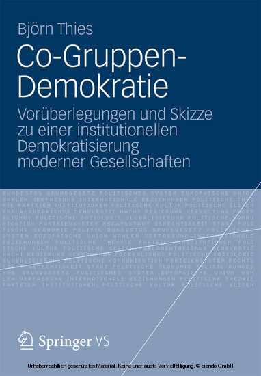 Co-Gruppen-Demokratie main product photo