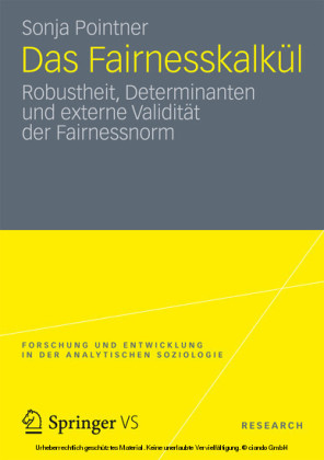 Das Fairnesskalkül