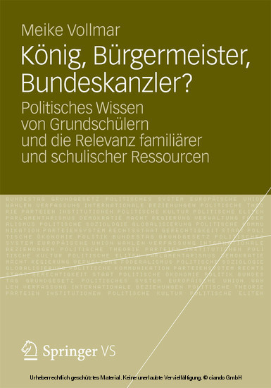 König, Bürgermeister, Bundeskanzler? main product photo