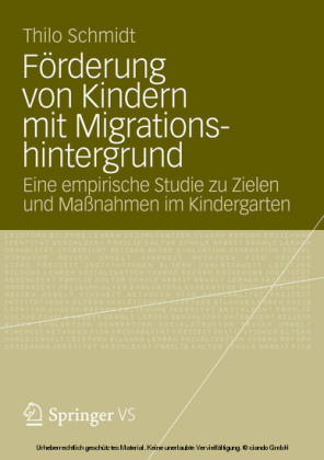 Förderung von Kindern mit Migrationshintergrund