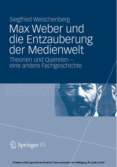 Max Weber und die Entzauberung der Medienwelt main product photo