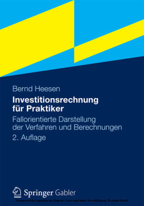 Investitionsrechnung für Praktiker