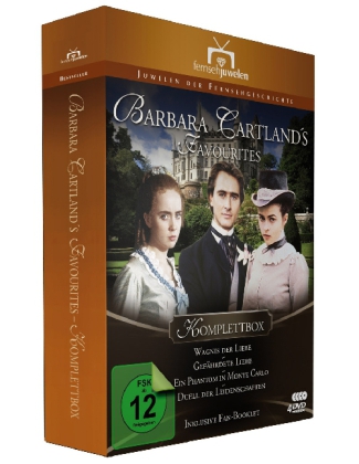 Barbara Cartland's Favourites - Komplettbox, 4 DVDs main product photo