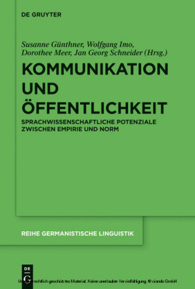 Kommunikation und Öffentlichkeit