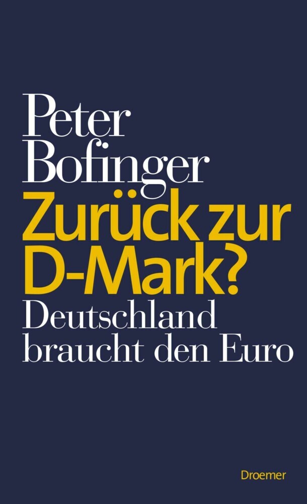 Zurück zur D-Mark? main product photo