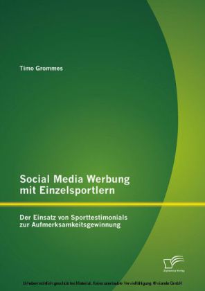 Social Media Werbung mit Einzelsportlern: Der Einsatz von Sporttestimonials zur Aufmerksamkeitsgewinnung