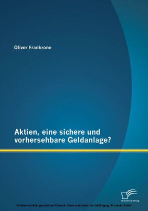 Aktien, eine sichere und vorhersehbare Geldanlage? main product photo