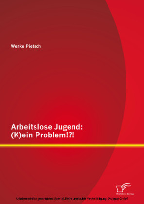 Arbeitslose Jugend: (K)ein Problem!?!