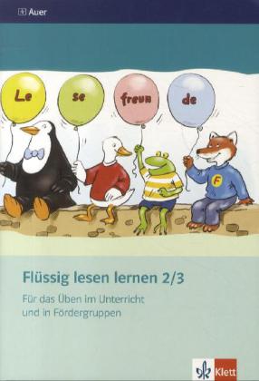 Flüssig lesen lernen 2/3. Für das Üben im Unterricht und in Fördergruppen main product photo