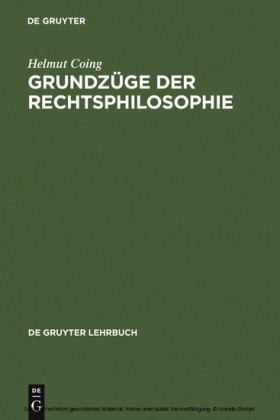 Grundzüge der Rechtsphilosophie