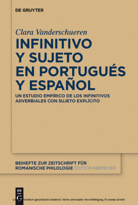 Infinitivo y sujeto en portugués y español