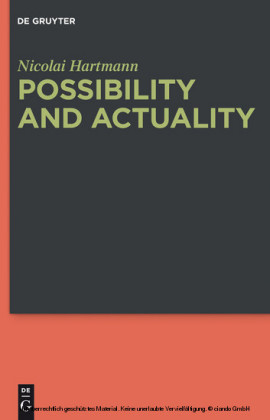 Possibility and Actuality