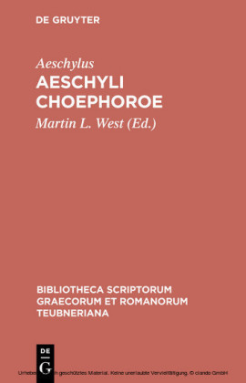 Aeschyli Choephoroe