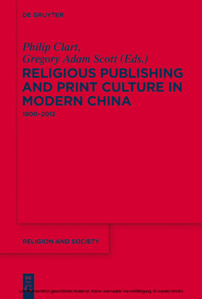 Religious Publishing and Print Culture in Modern China