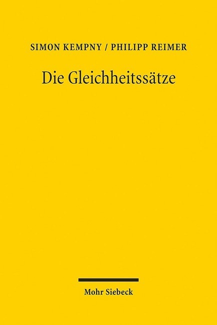 Die Gleichheitssätze main product photo