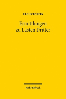 Ermittlungen zu Lasten Dritter