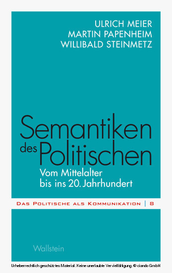 Semantiken des Politischen main product photo