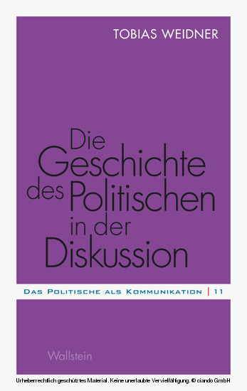 Die Geschichte des Politischen in der Diskussion main product photo
