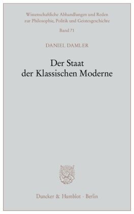 Der Staat der Klassischen Moderne