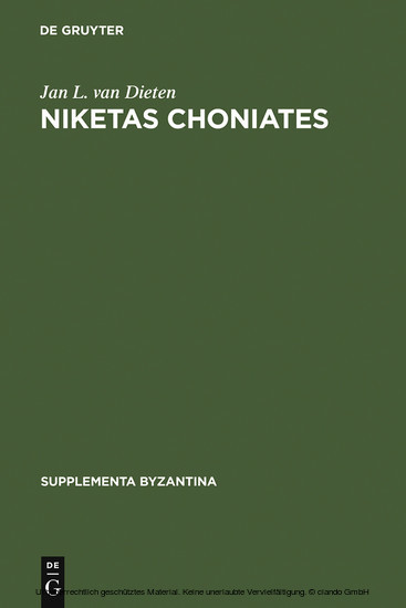 Niketas Choniates main product photo