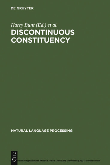 Discontinuous Constituency main product photo