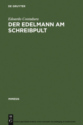 Der Edelmann am Schreibpult