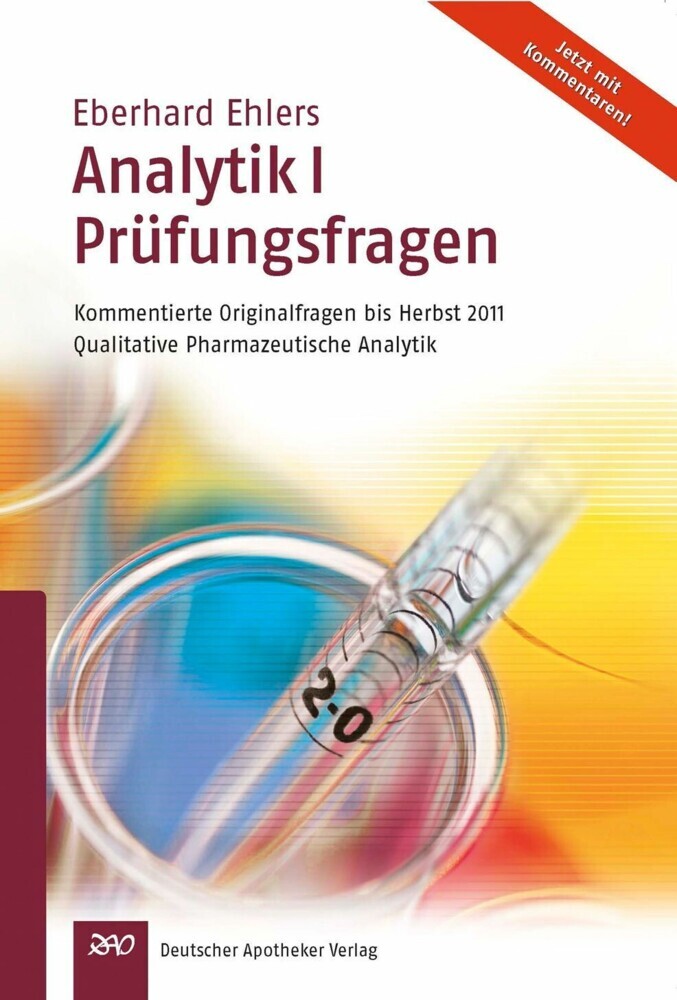 Ehlers, Analytik I - Prüfungsfragen main product photo