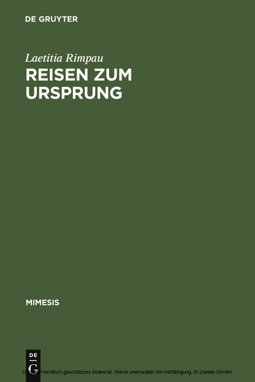Reisen zum Ursprung main product photo