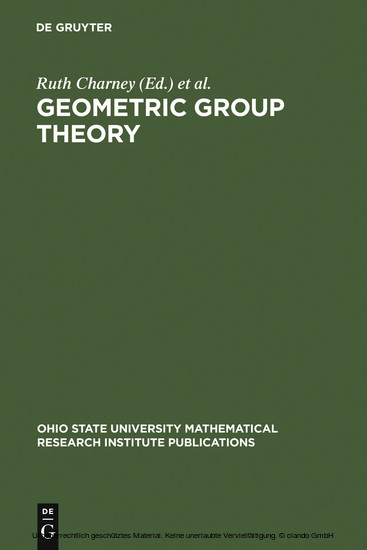 Geometric Group Theory main product photo