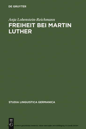Freiheit bei Martin Luther main product photo