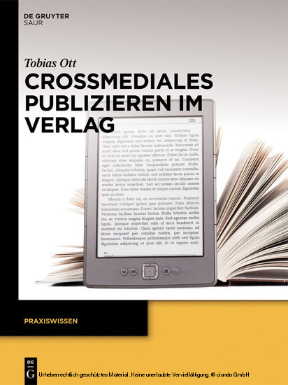 Crossmediales Publizieren im Verlag main product photo