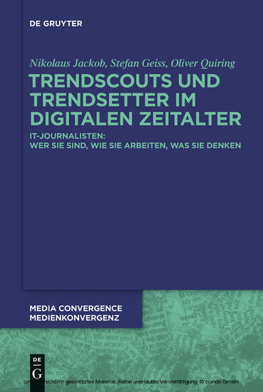 Trendscouts und Trendsetter im digitalen Zeitalter main product photo