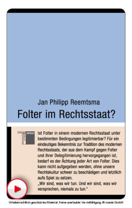 Folter im Rechtsstaat?