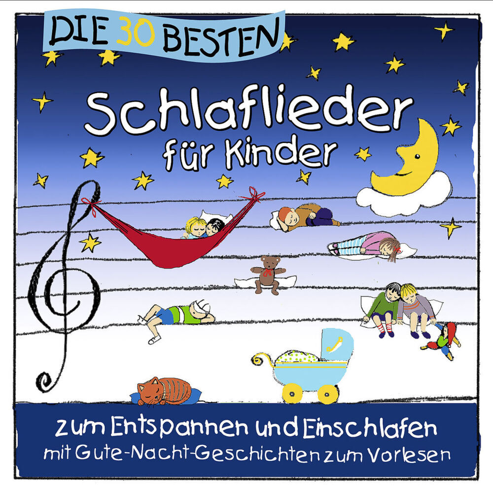 Die 30 besten Schlaflieder für Kinder, 1 Audio-CD, 1 Audio-CD main product photo