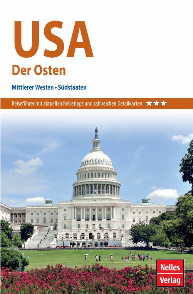 Nelles Guide Reiseführer USA - Der Osten main product photo
