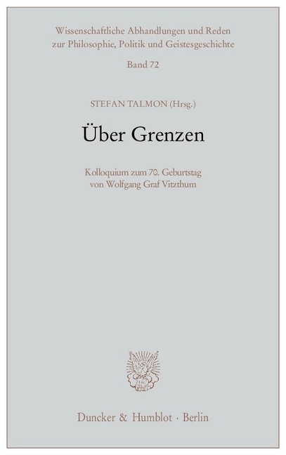 Über Grenzen. main product photo