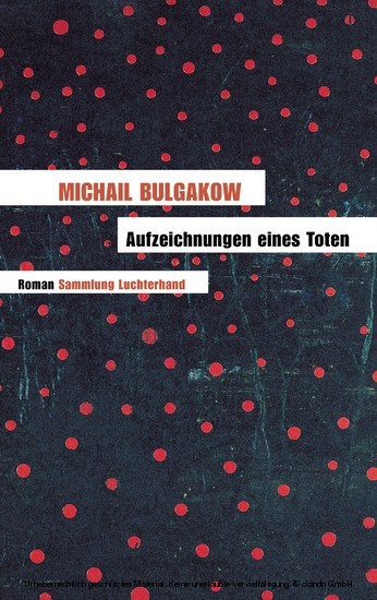 Aufzeichnungen eines Toten main product photo