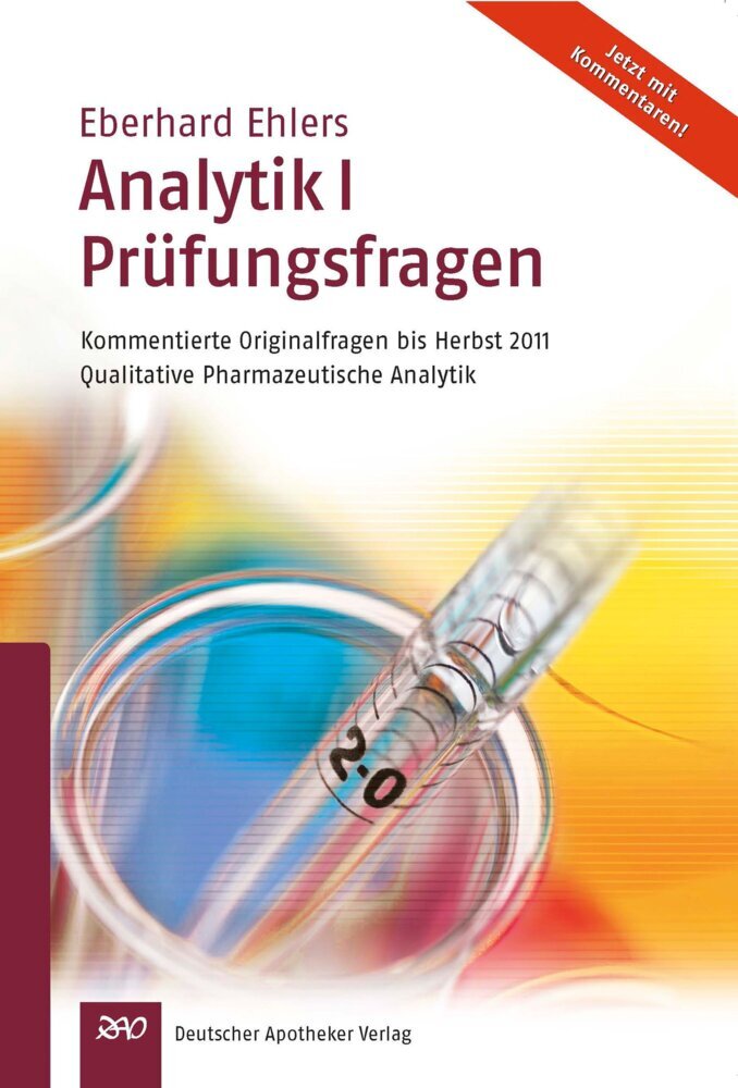 Ehlers, Analytik I - Prüfungsfragen main product photo