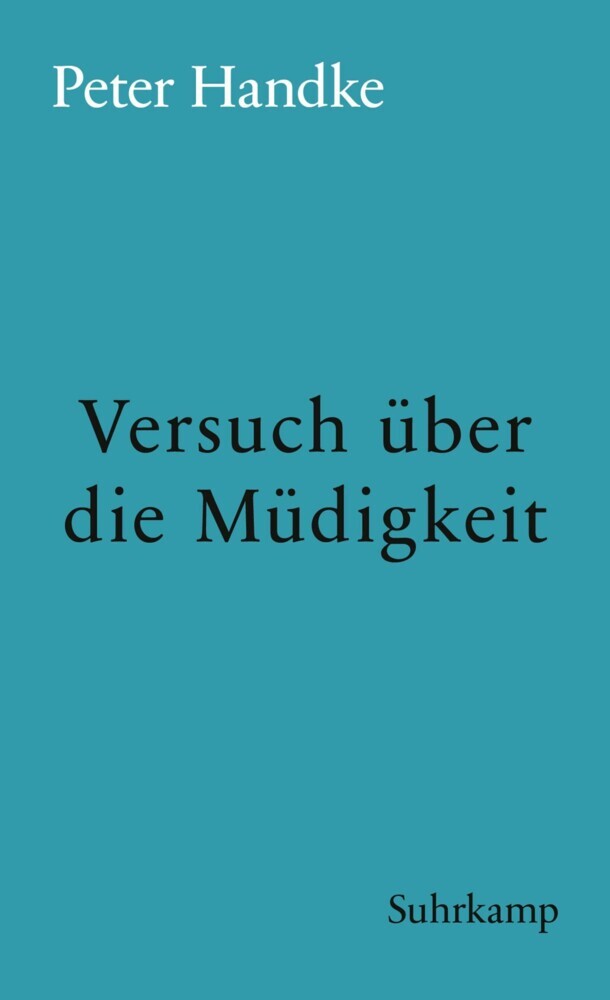Versuch über die Müdigkeit main product photo