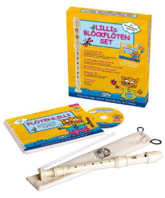 Lillis Blockflöten-Set - Barocke Griffweise, inkl. Audio-CD main product photo