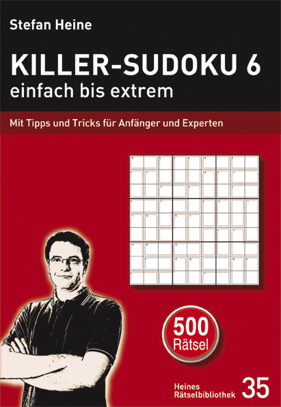 Killer-Sudoku 6 - einfach bis extrem. Bd.6 main product photo